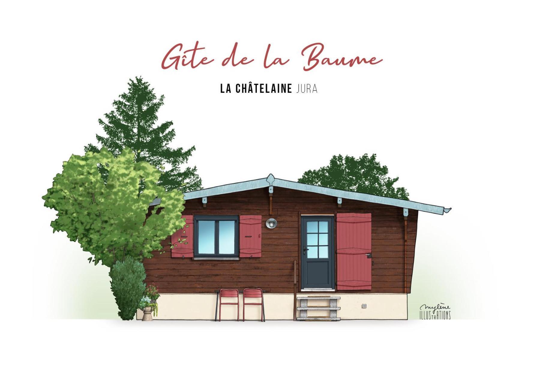 Chalet De La Baume La Chatelaine Exterior photo